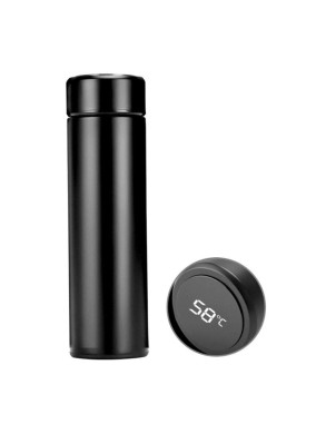 0726 Smart Vacuum Insulated Water Bottle with LED Temperature Display