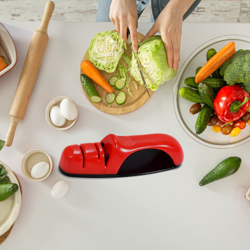 3Stage Knife Sharpening Tool for Kitchen (Loose)