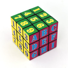 Alpha Numeric Cube used for entertaining and playing purposes by kids, children’s and even adults etc.