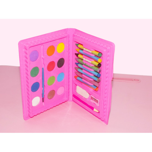 Coloring Combo Colors Box Color Pencil, Crayons, Water Color, Sketch Pens (Set of 24)