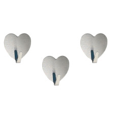 Heavy Duty Self Adhesive Hook Sticky (Pack of 3)