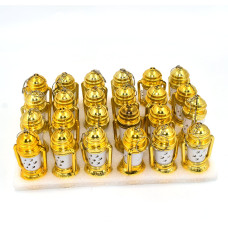 Lantern Shape Decorative Led Lamp Set of 24pcs