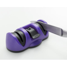 Manual Knife Sharpener 2 Stage Sharpening Tool for Ceramic Knife and Steel Knives