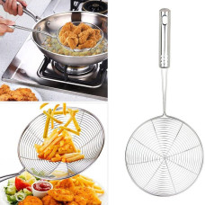 Medium Oil Strainer To Get Perfect Fried Food Stuffs Easily Without Any Problem And Damage.