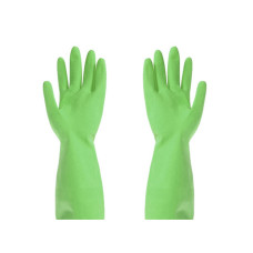Multipurpose cleaning rubber hand gloves (green) 1 PC
