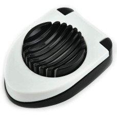 Oval Shape Plastic Multi Purpose Egg Cutter / Slicer with Stainless Steel Wires