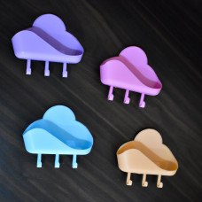 Plastic Soap Case Cover for Bathroom use Pack of 4Pcs