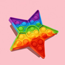 Push Pop Bubble Fidget Sensory Toy,Autism Special Needs Silicone Stress Relief Toy,Great Fidget Toy Sensory Toys Novelty Gifts for Girls Boys Kids Adults