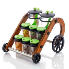Rajwadi Spice Jar Stand and holder for supporting jars, bottles etc. including all kitchen purposes.