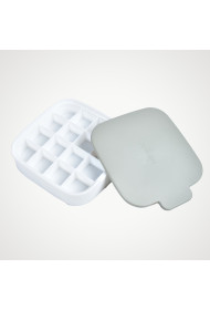 Silicone Ice Tray Mold Household Press-type Ice Cube Grinder Food-grade Freezer Box Multi-functional Ice Storage Box